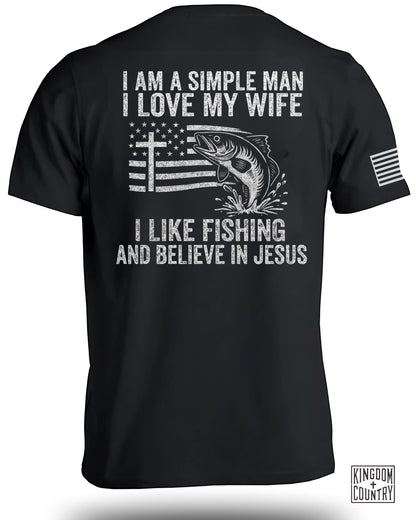 I Love My Wife Fishing and Believe in Jesus product type
