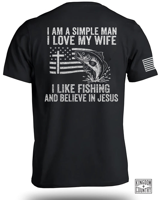 I Love My Wife Fishing and Believe in Jesus product type