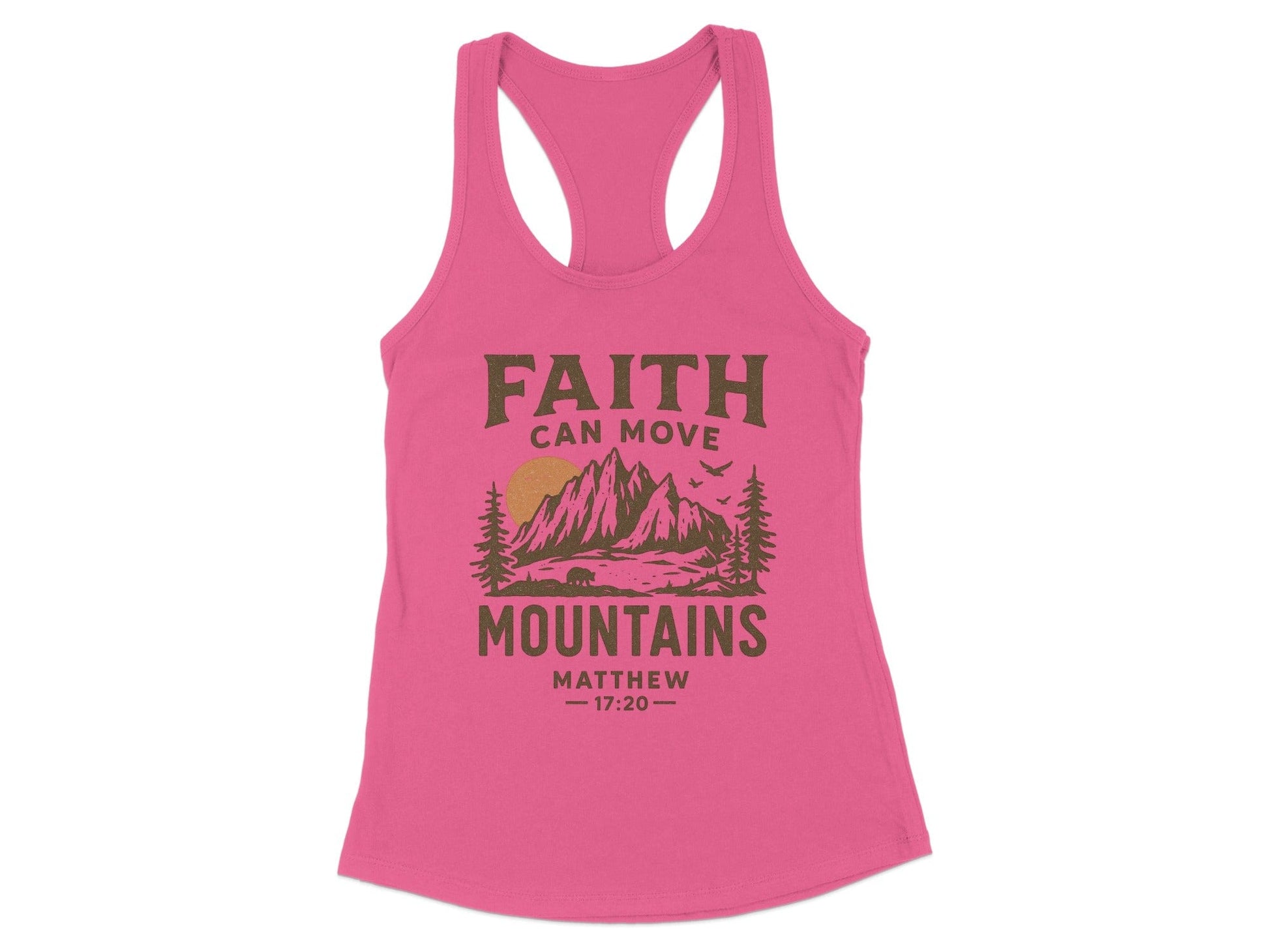Faith Can Move Mountains Graphic Tank Top product