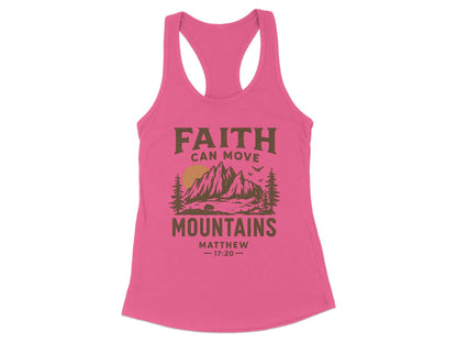 Faith Can Move Mountains Graphic Tank Top product