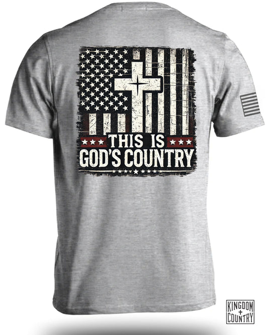 Patriotic This Is God's Country Graphic T-Shirt product