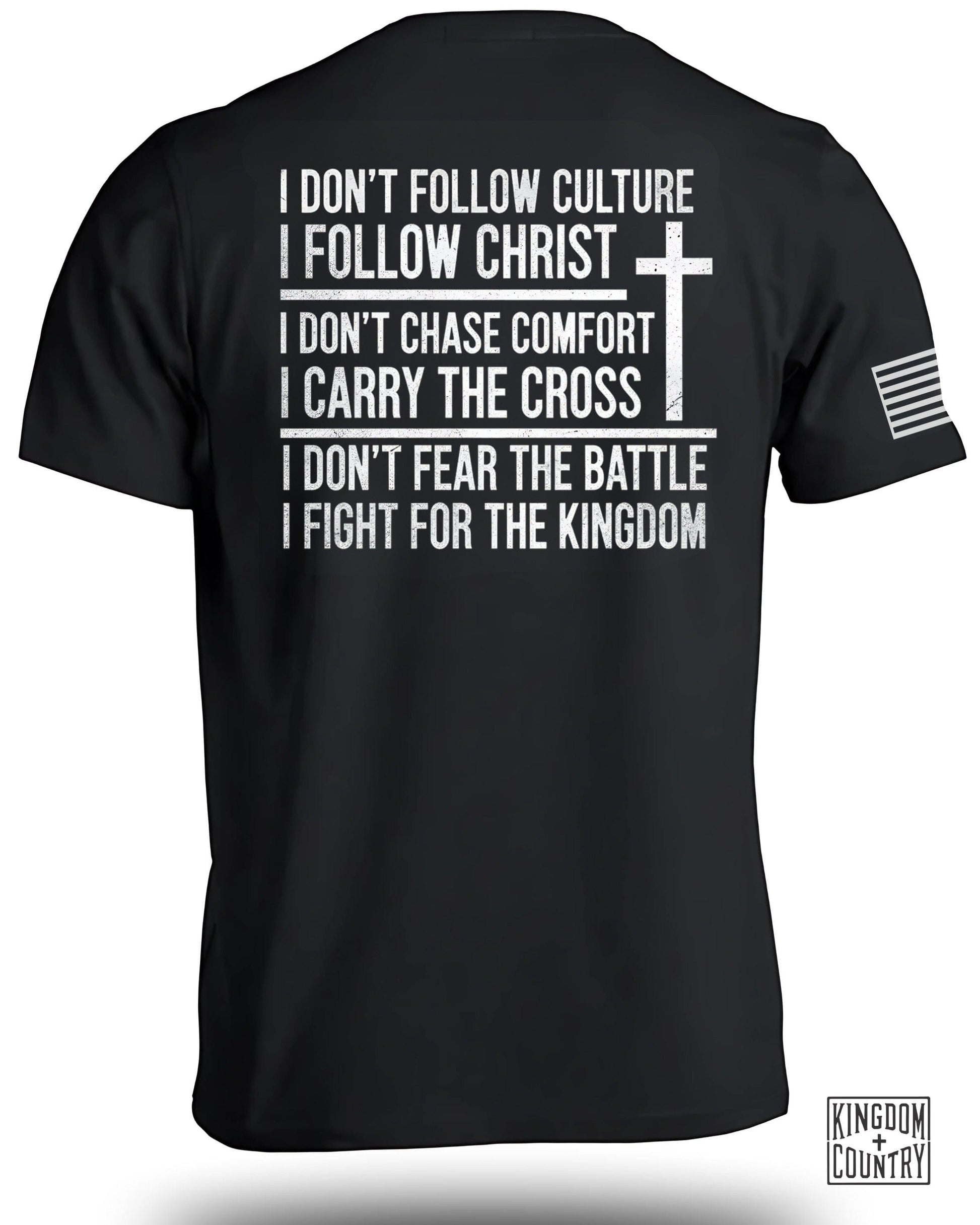 Follow Christ Inspirational Message T-Shirt product