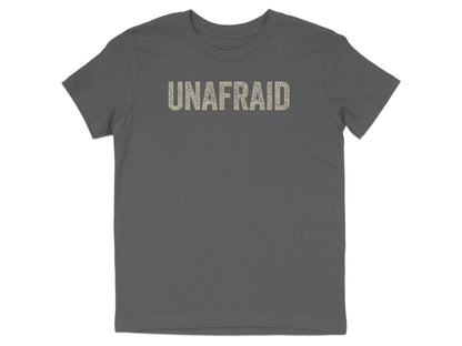 Bold UNAFRAID Graphic Tee for Every Casual Look