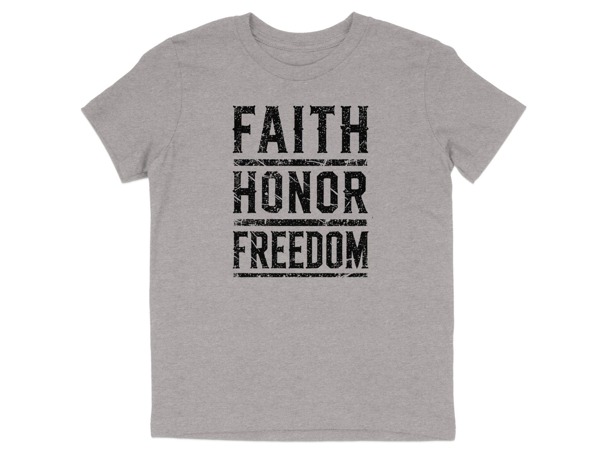 Faith Honor Freedom Graphic Apparel Shirt