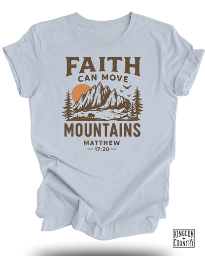 Faith Can Move Mountains Graphic T-shirt product type