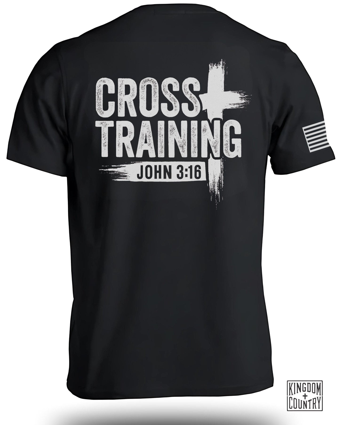 Cross Training John 3:16 Black T-shirt product