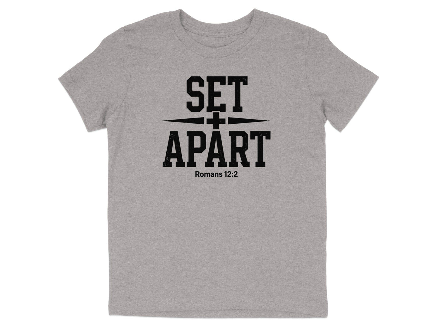 Set Apart Romans 12:2 Christian T-shirt