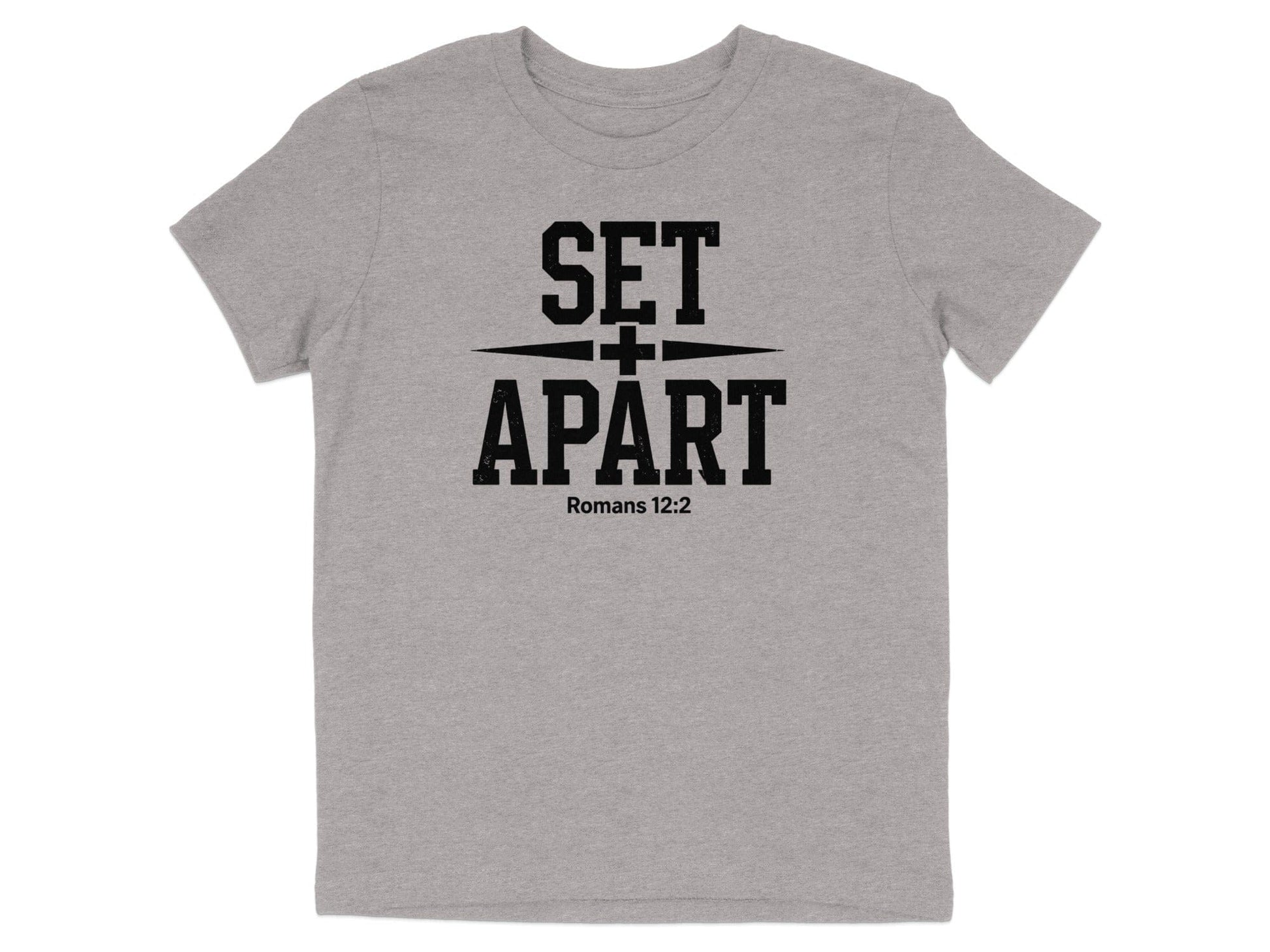 Set Apart Romans 12:2 Christian T-shirt