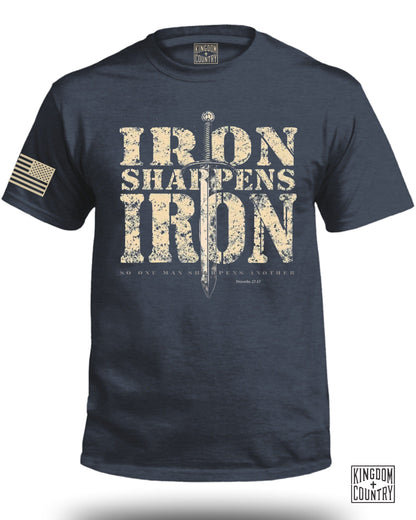 Iron Sharpens Iron Proverbs 27:17 Shirt product