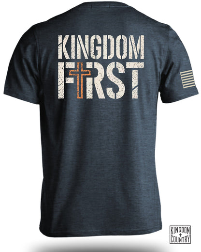 Kingdom First Graphic T-Shirt Inspirational Apparel product type