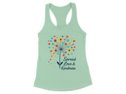 Spread Love and Kindness Print Tank Top product type