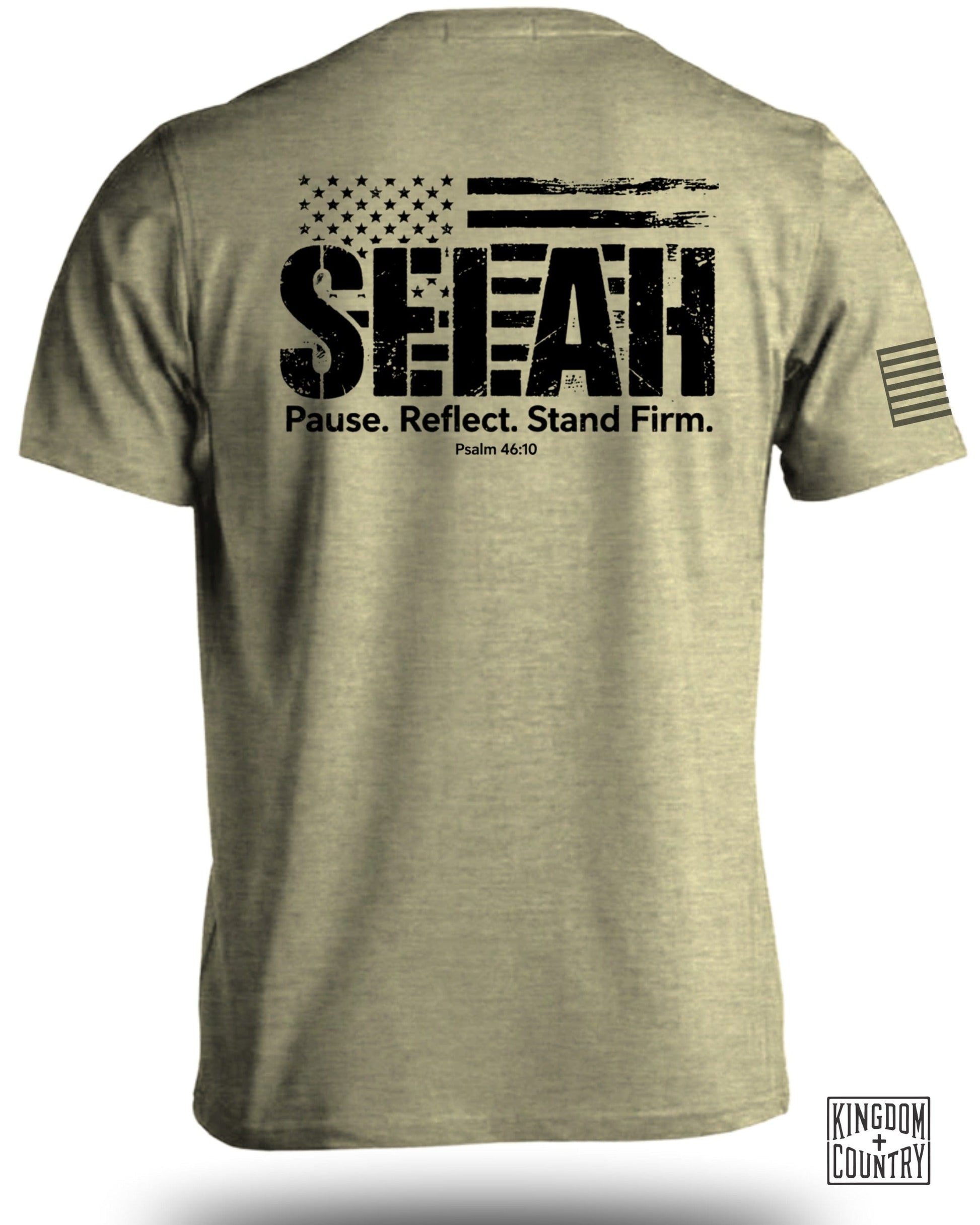 Patriotic Inspired Pause Reflect Stand Firm Shirt product type