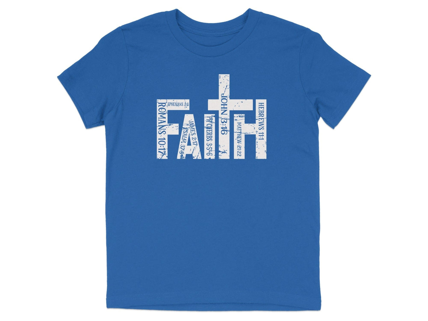Faith Graphic Tee Christian Scripture Shirt