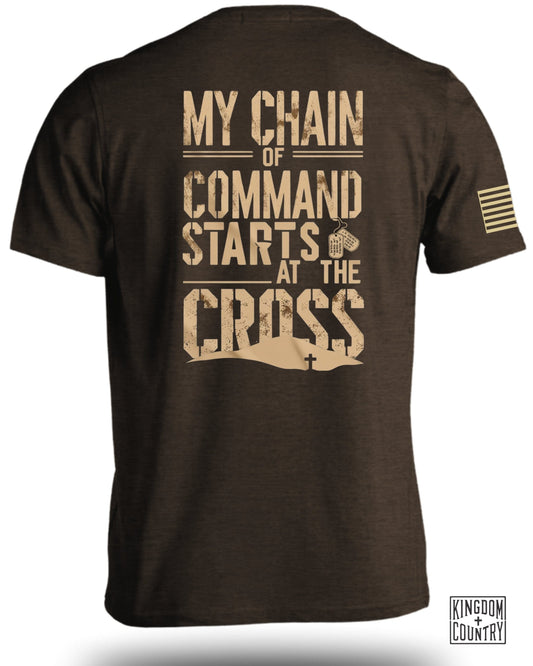 My Chain of Command Starts at the Cross product