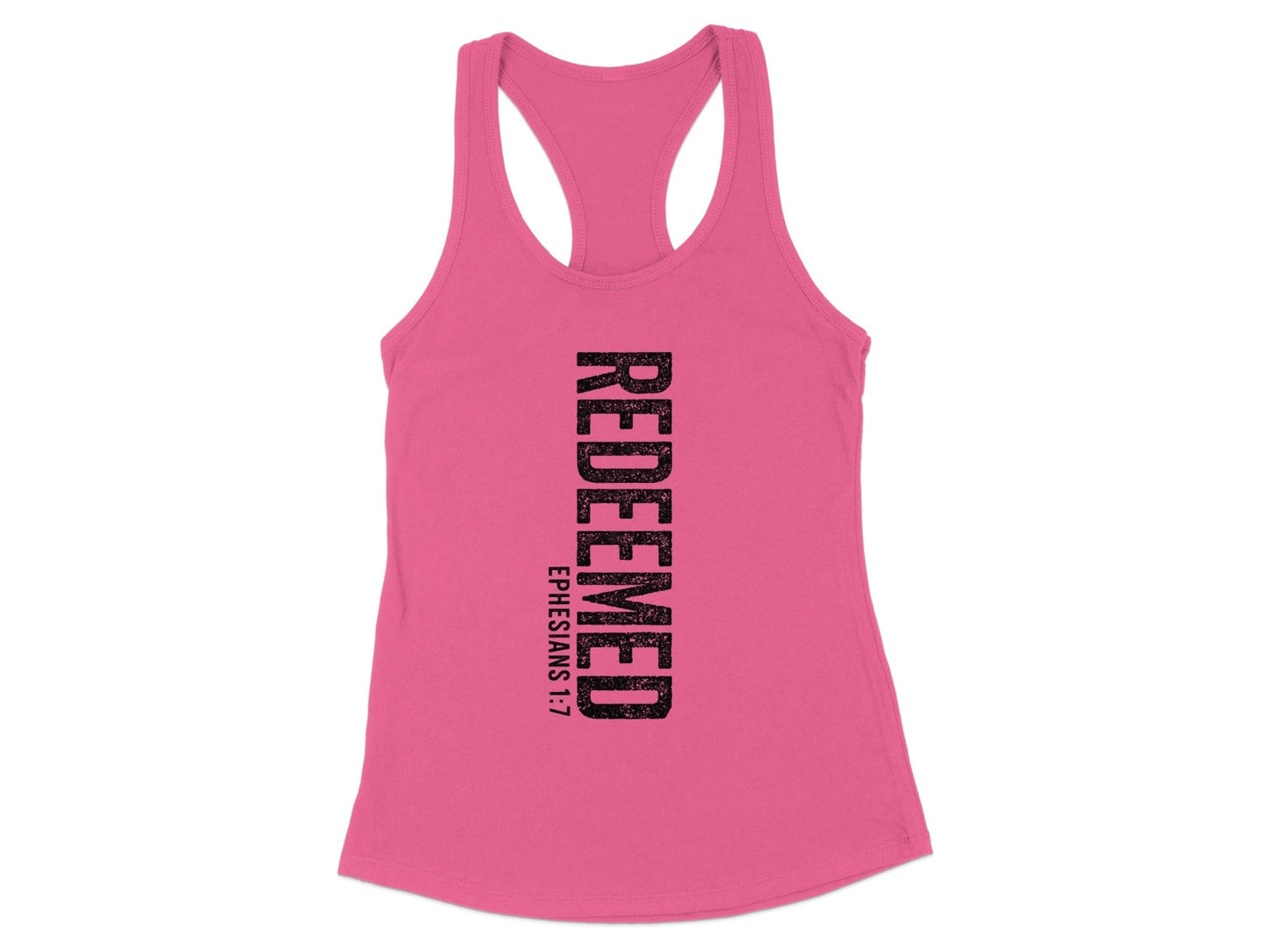 Redeemed Ephesians 1:7 Graphic Tank Top product