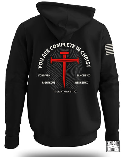 You Are Complete In Christ Hooded Sweatshirt product