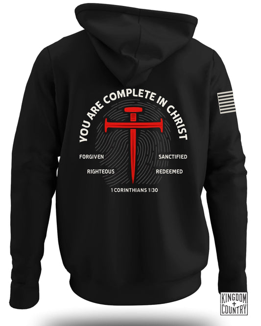 You Are Complete In Christ Hooded Sweatshirt product
