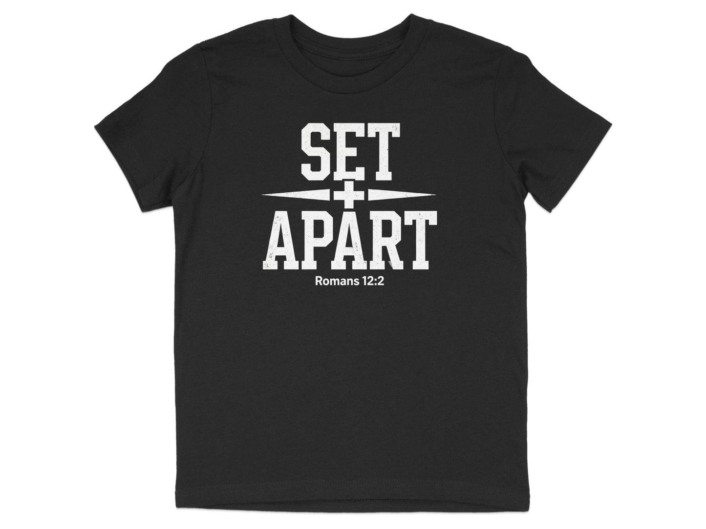 Set Apart Romans 12:2 Graphic Printed T-Shirt
