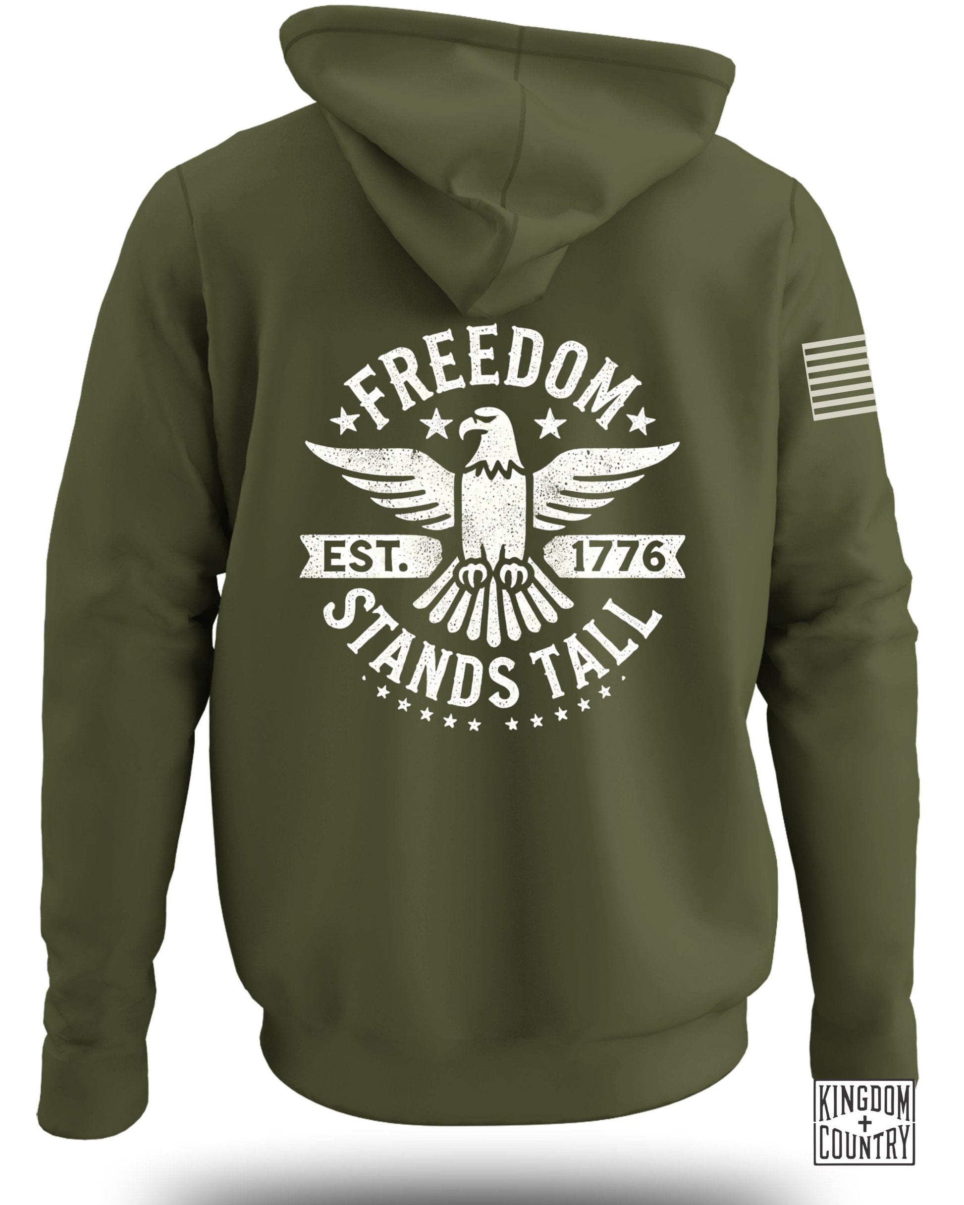 Freedom Stands Tall Eagle Hoodie Product