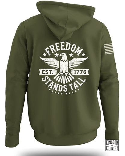 Freedom Stands Tall Eagle Hoodie Product