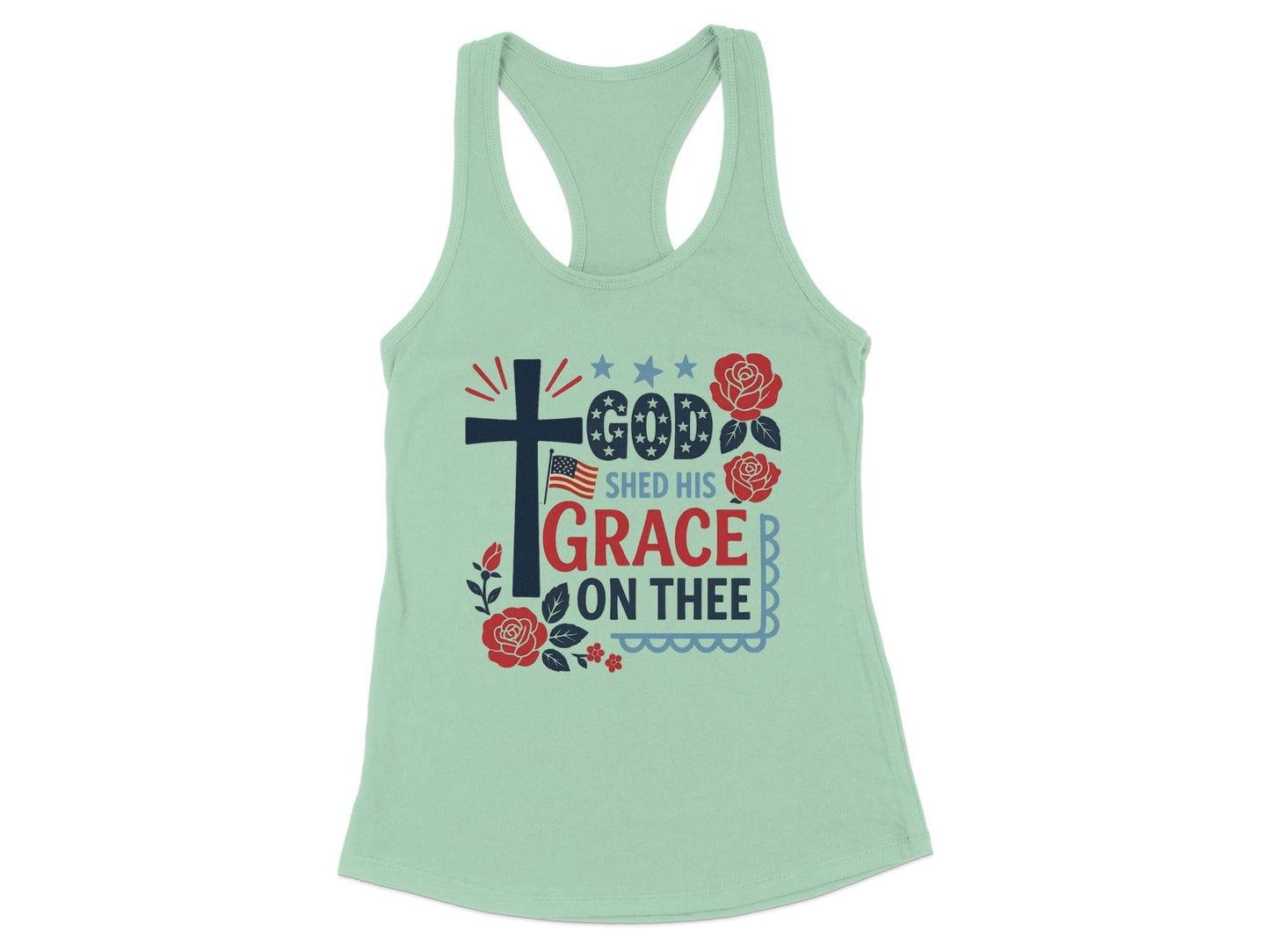 God Shed His Grace On Thee Tank Top Product