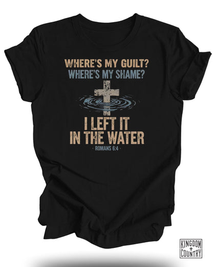 Where's My Guilt Where's My Shame T-shirt product