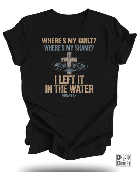 Where's My Guilt Where's My Shame T-shirt product