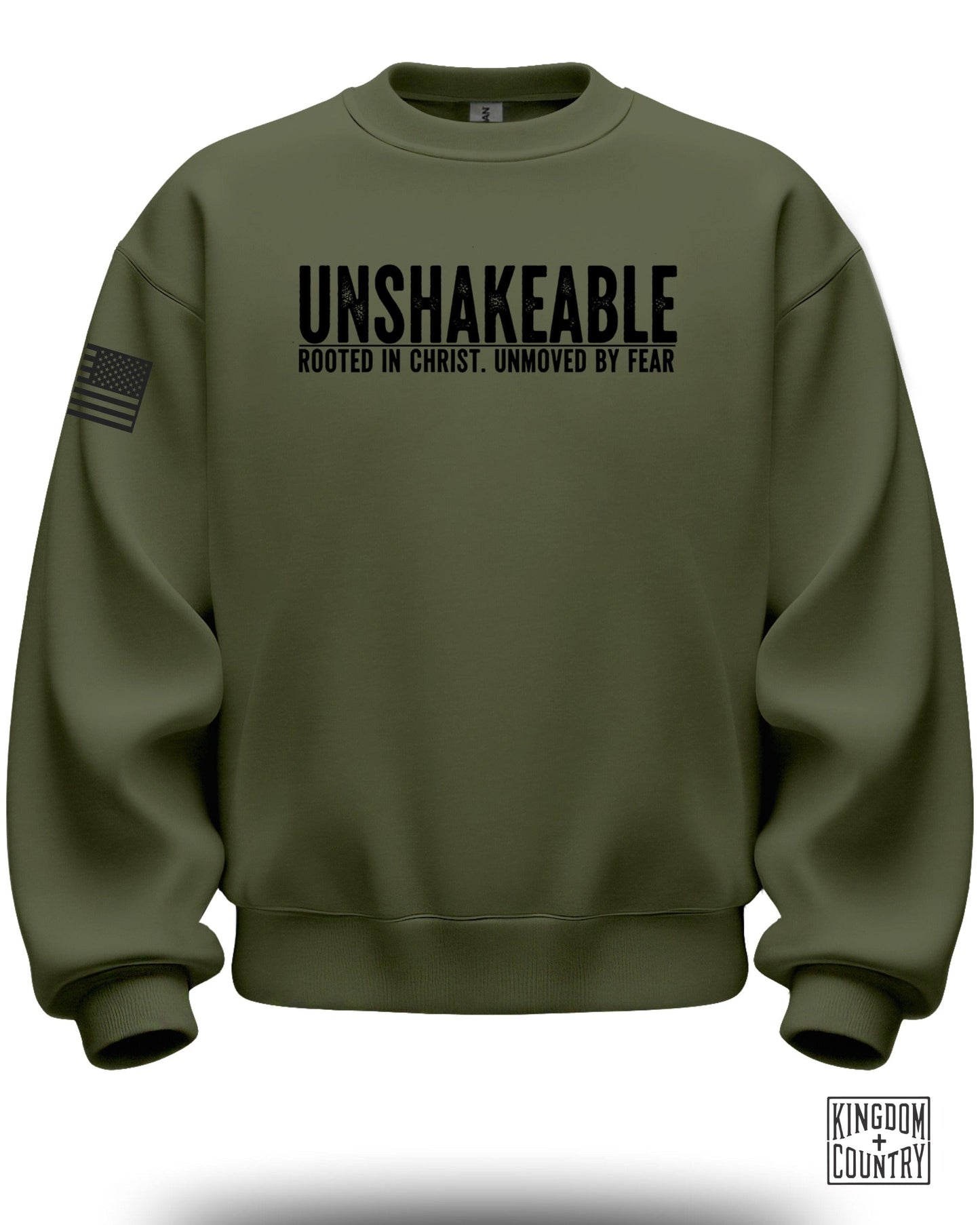 Unshakeable Rooted in Christ Unmoved by Fear shirt
