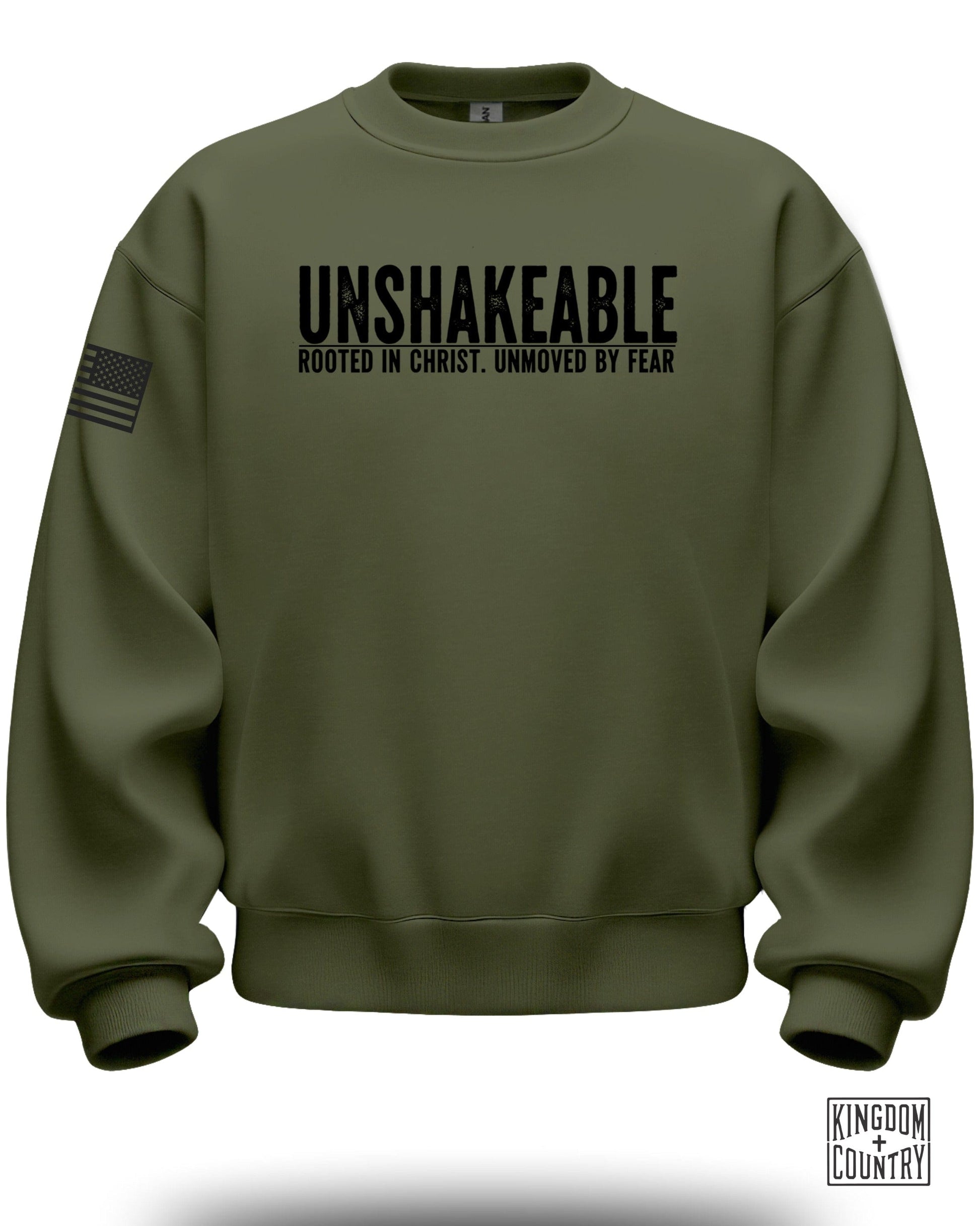 Unshakeable Rooted in Christ Unmoved by Fear shirt