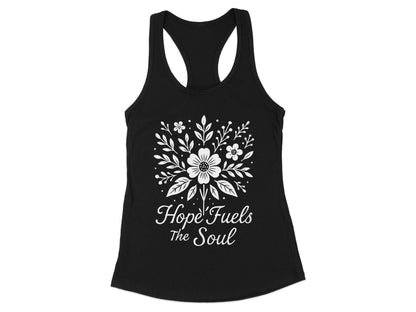 Hope Fuels The Soul Floral Design Tank Top product