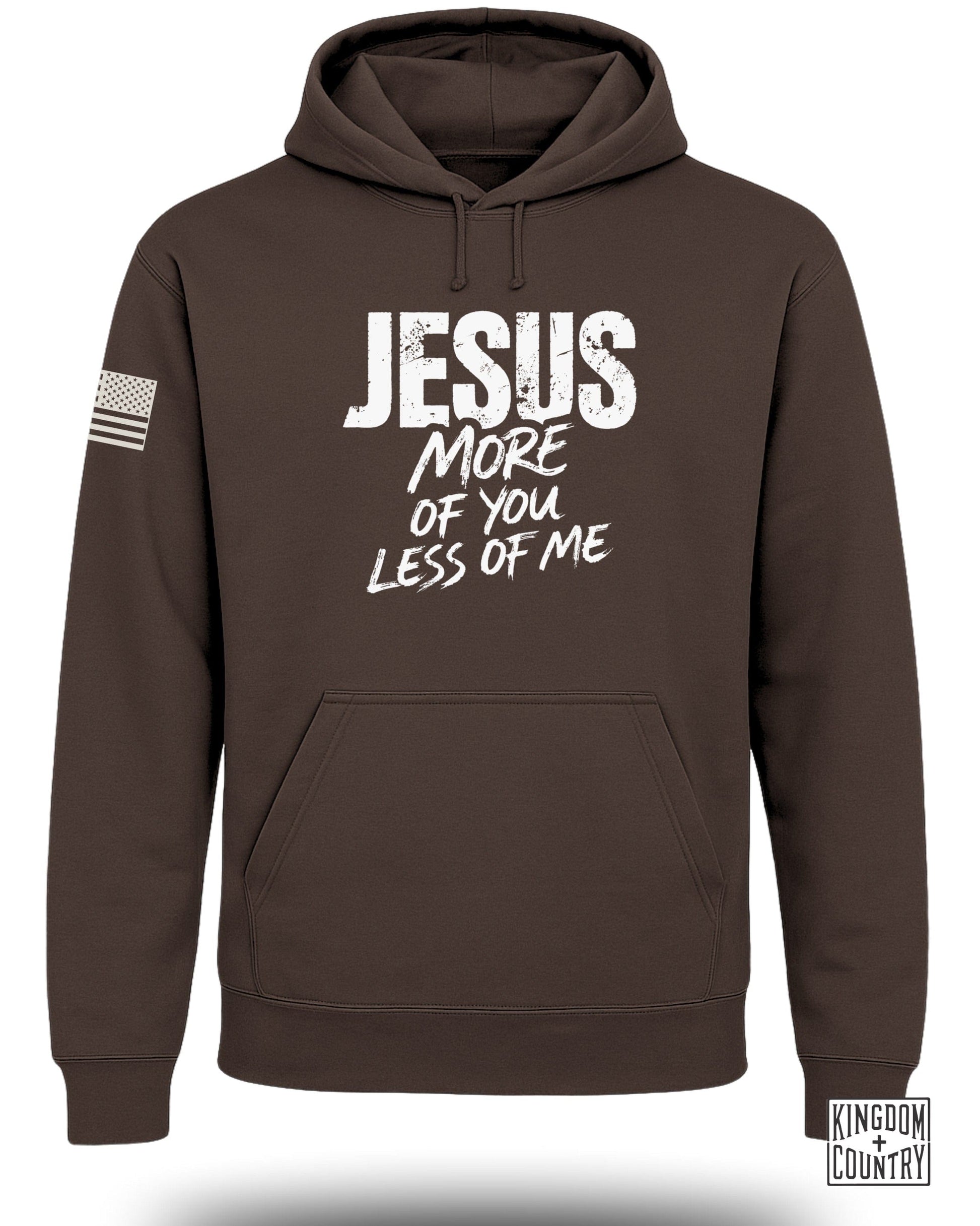 JESUS MORE OF YOU LESS OF ME Hoodie for Inspiration