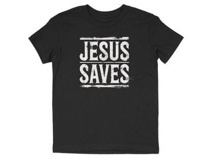 Inspirational Jesus Saves T-Shirt for Daily Wear