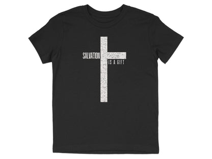SALVATION IS A GIFT Cross Design t-shirt product