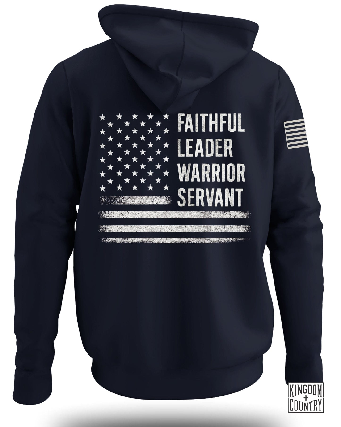 Faithful Leader Warrior Servant Hooded Sweatshirt product