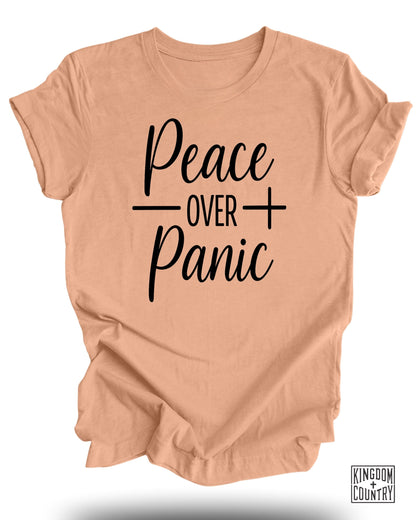 Peace Over Panic Graphic T-shirt product type