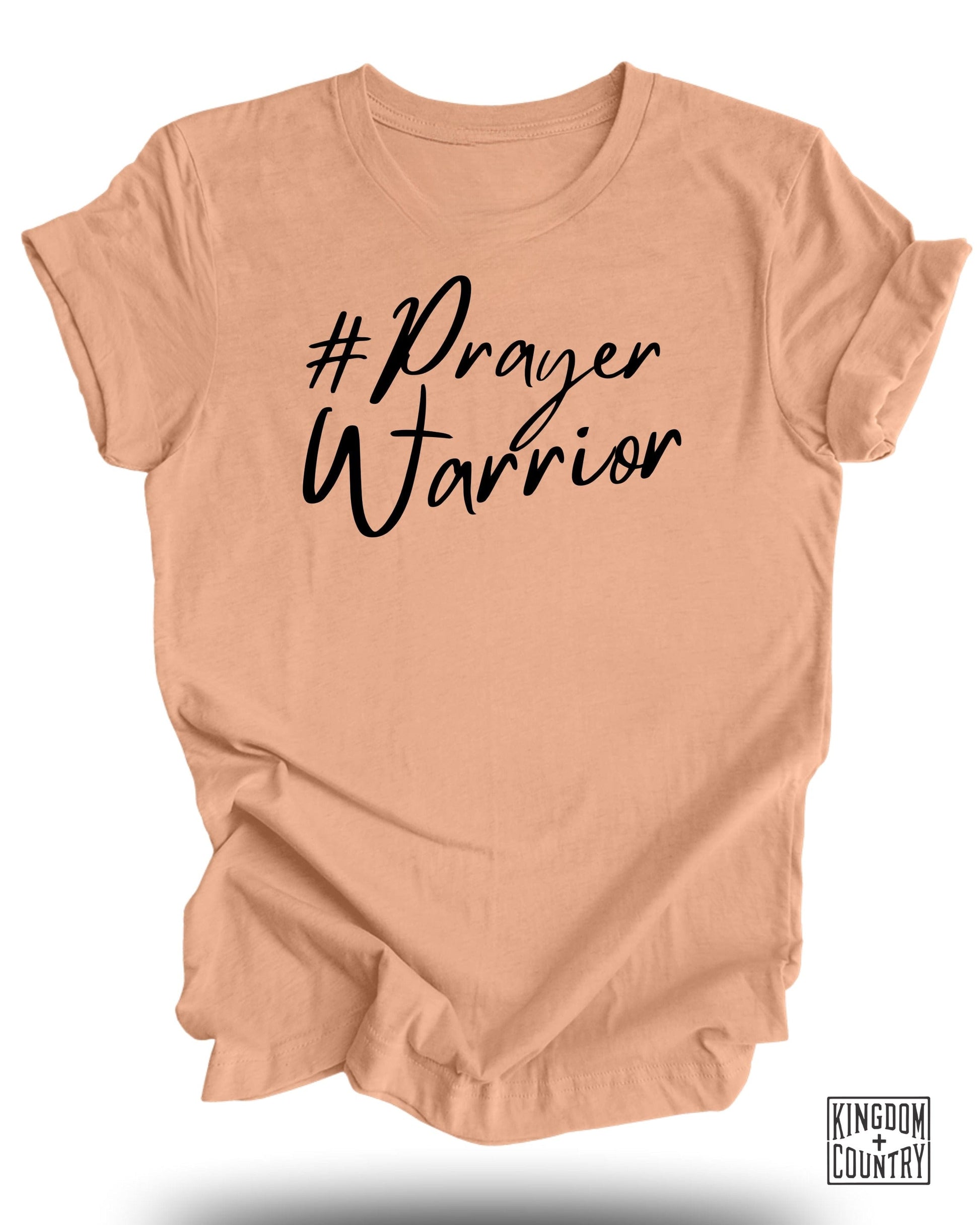 #Prayer Warrior Graphic Tee Shirt product type