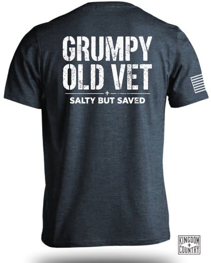 Grumpy Old Vet Salty But Saved T-shirt product