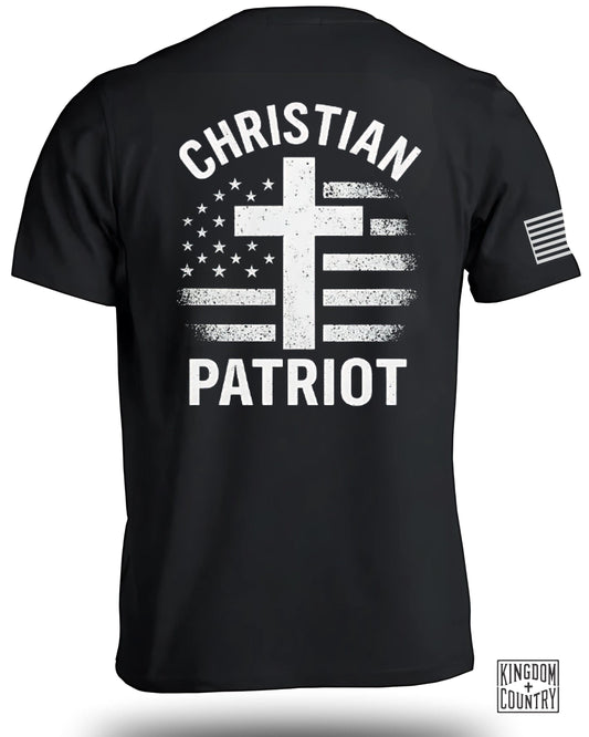 Christian Patriot Graphic Tee for Men product type