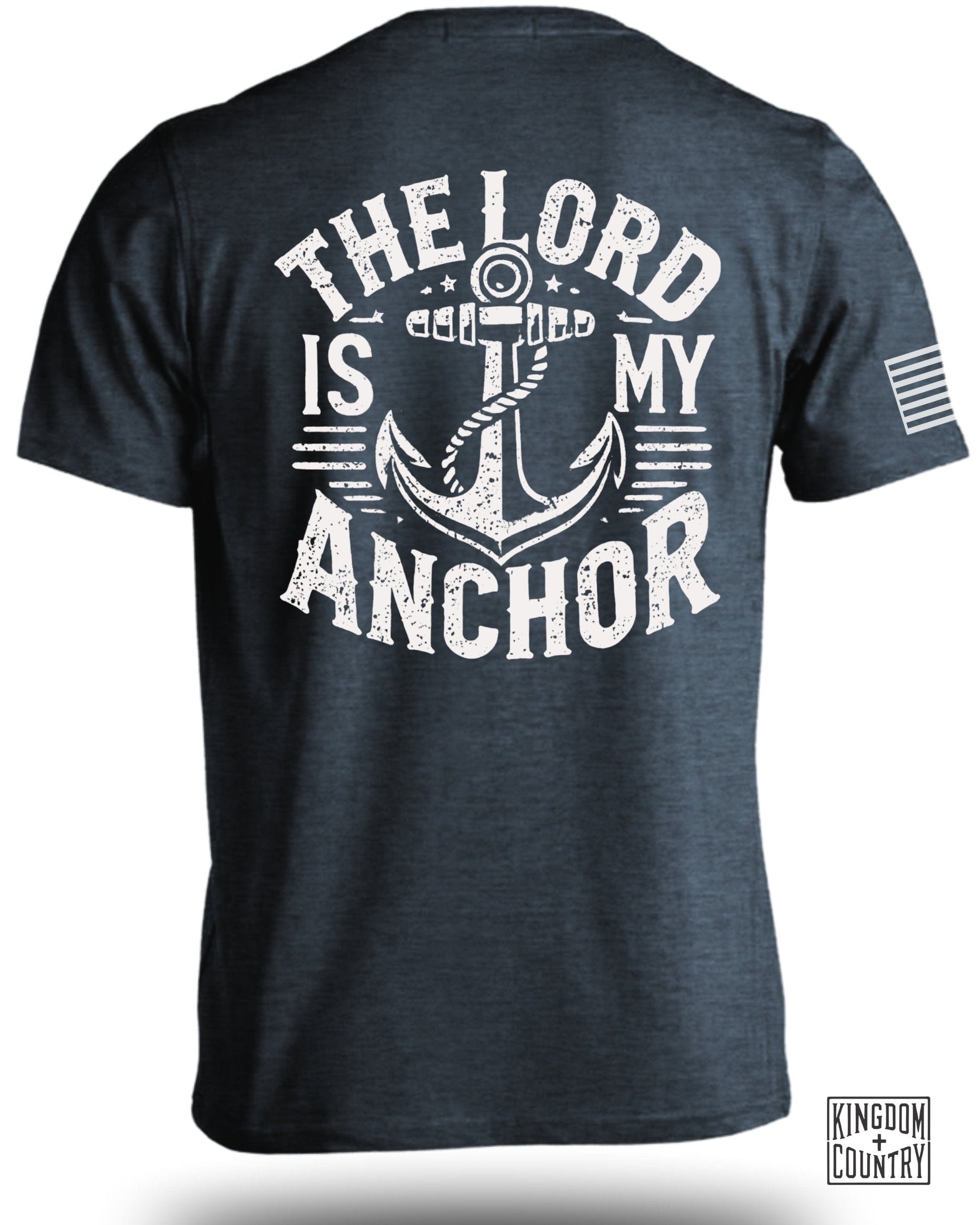The Lord Is My Anchor Graphic Tee shirt product type
