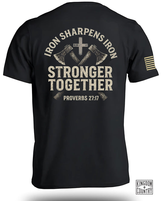 Iron Sharpens Iron Stronger Together Shirt product type