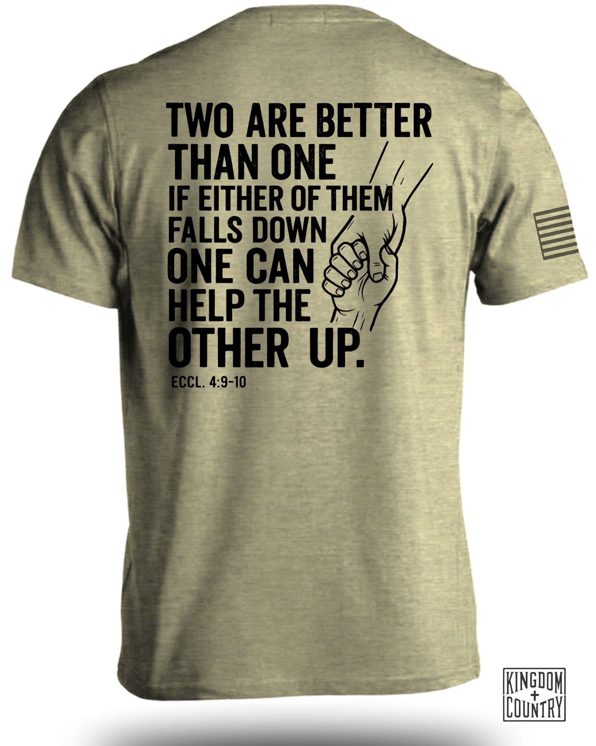 Two Are Better Than One Scripture T-shirt product type