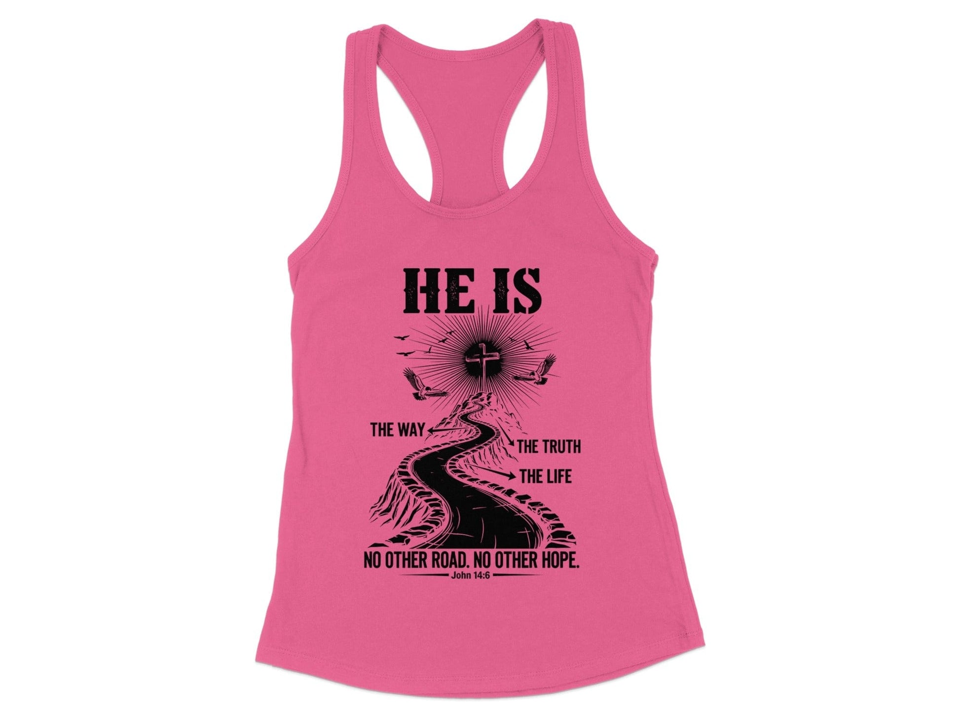 He Is The Way The Truth The Life Tank Top product type