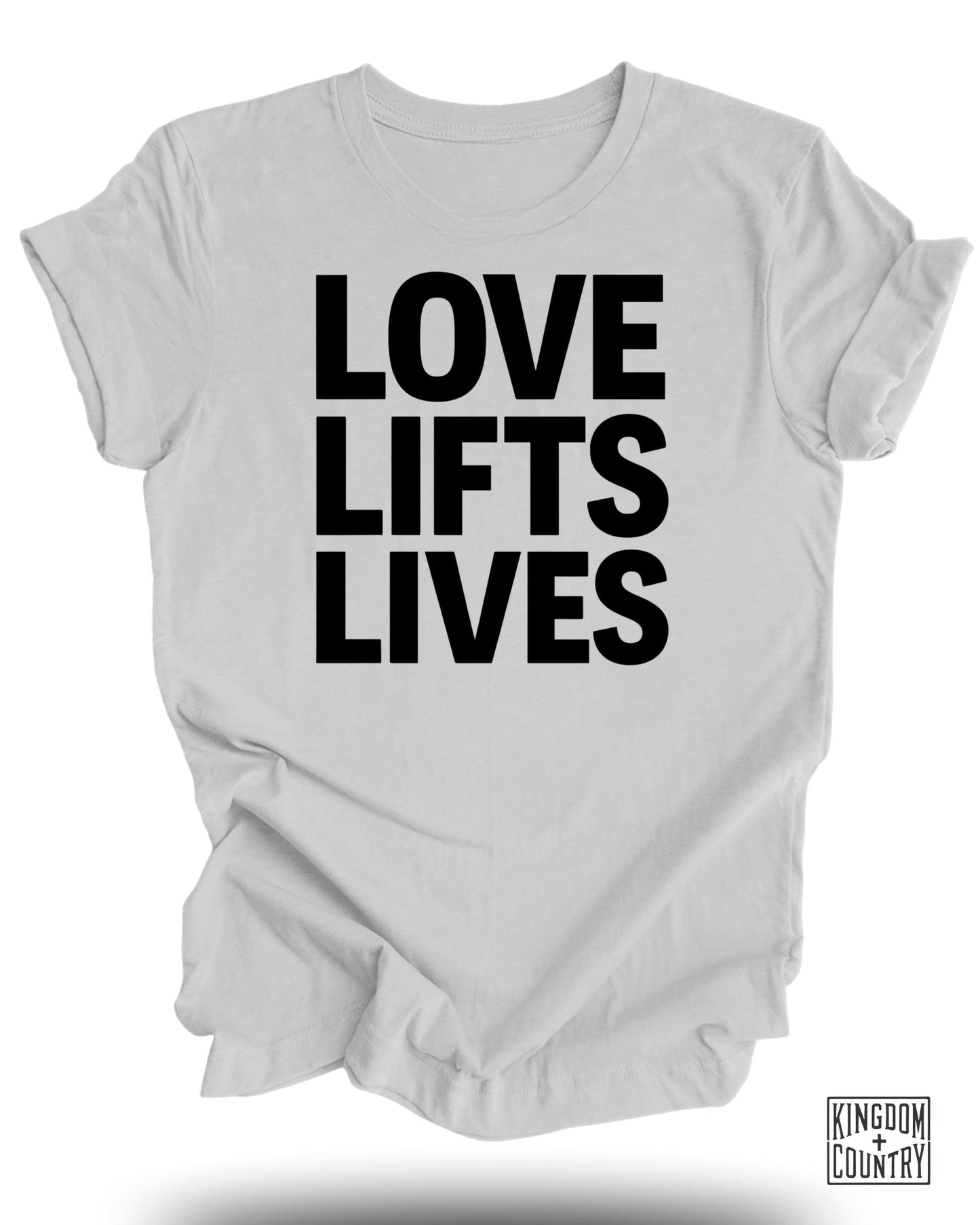 Love Lifts Lives Inspirational Apparel Product Type