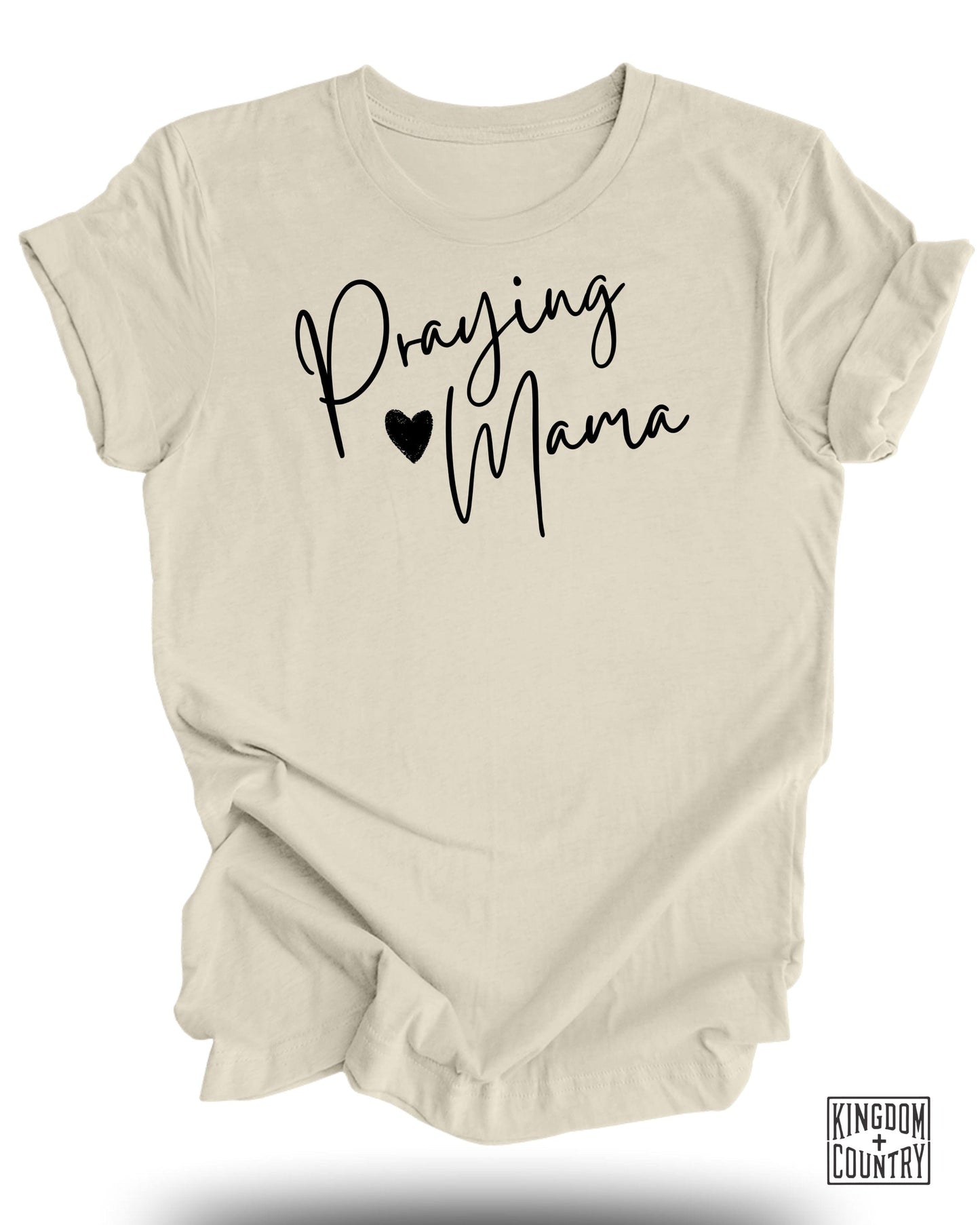 Praying Mama Graphic Tee Shirt Fashion Casual product type