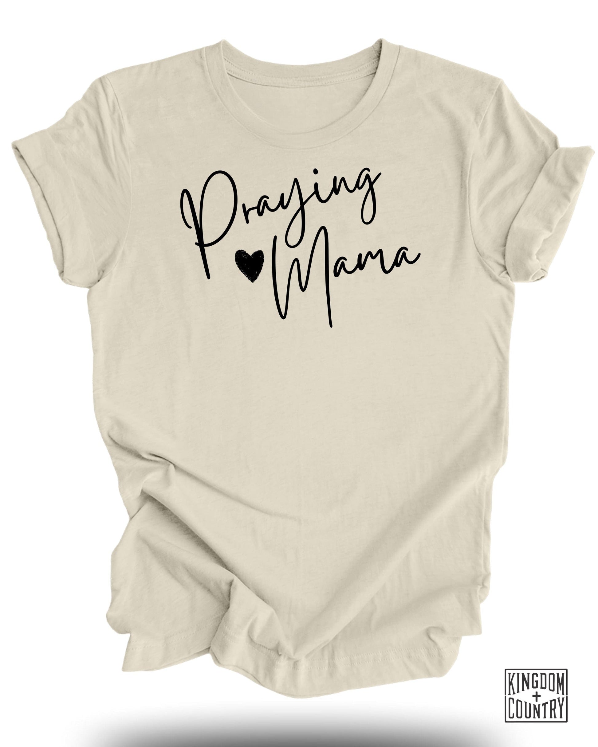 Praying Mama Graphic Tee Shirt Fashion Casual product type