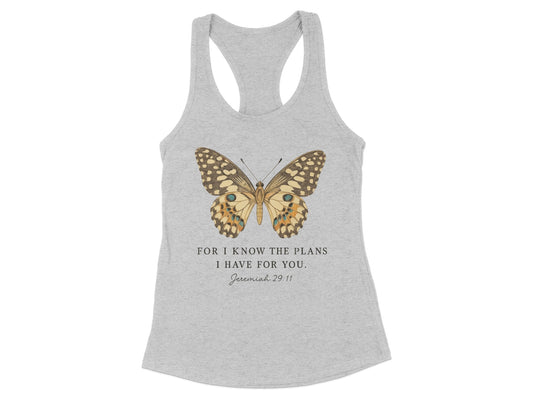 For I Know The Plans I Have For You tank top product type