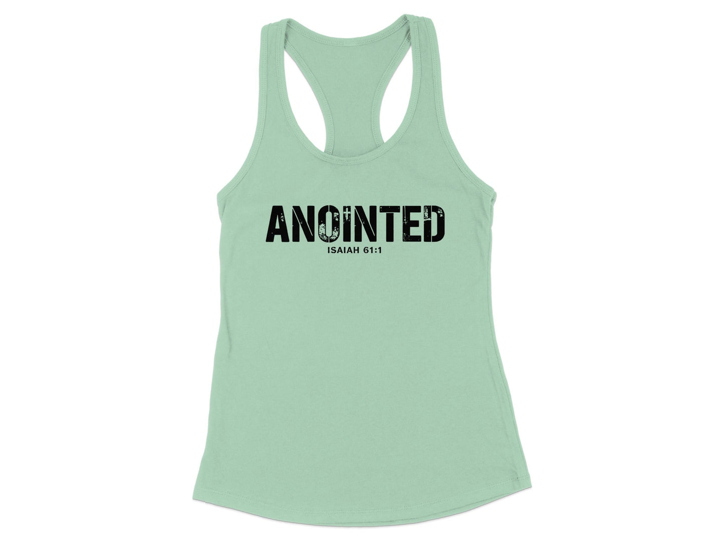Anointed Isaiah 61 1 Text Design Tank Top product