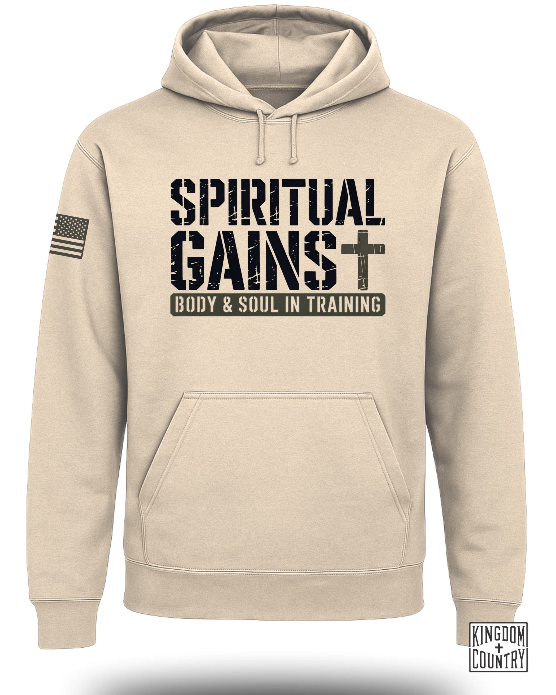 Spiritual Gains Body Soul in Training Hoodie product type