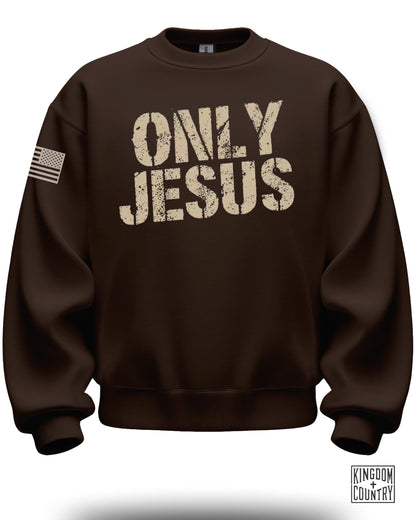ONLY JESUS Logo Vintage Style Religious Apparel