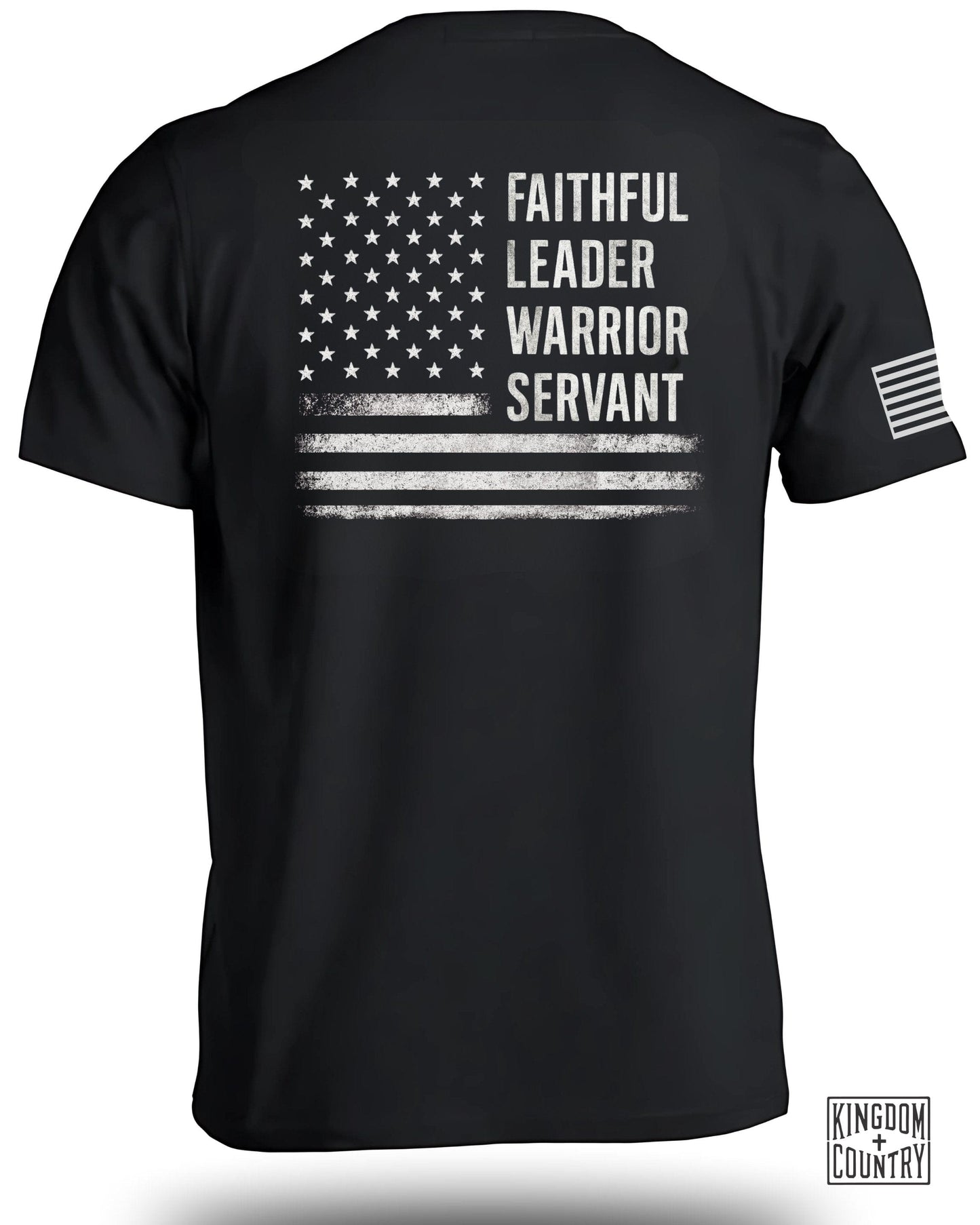 Faithful Leader Warrior Servant Graphic Tee product